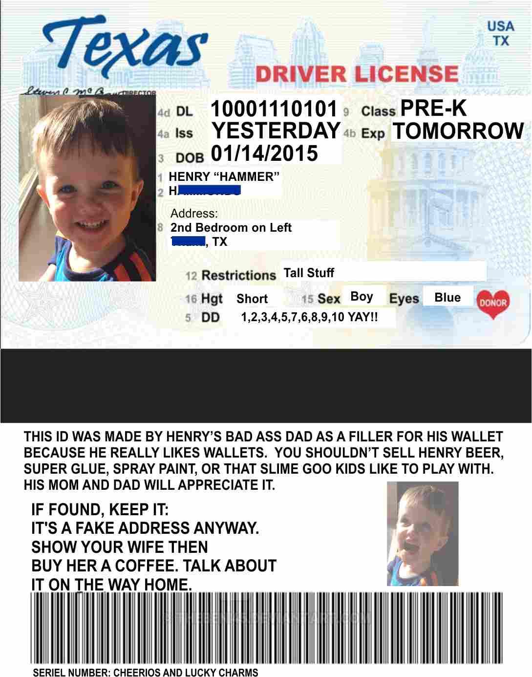 texas drivers license barcode